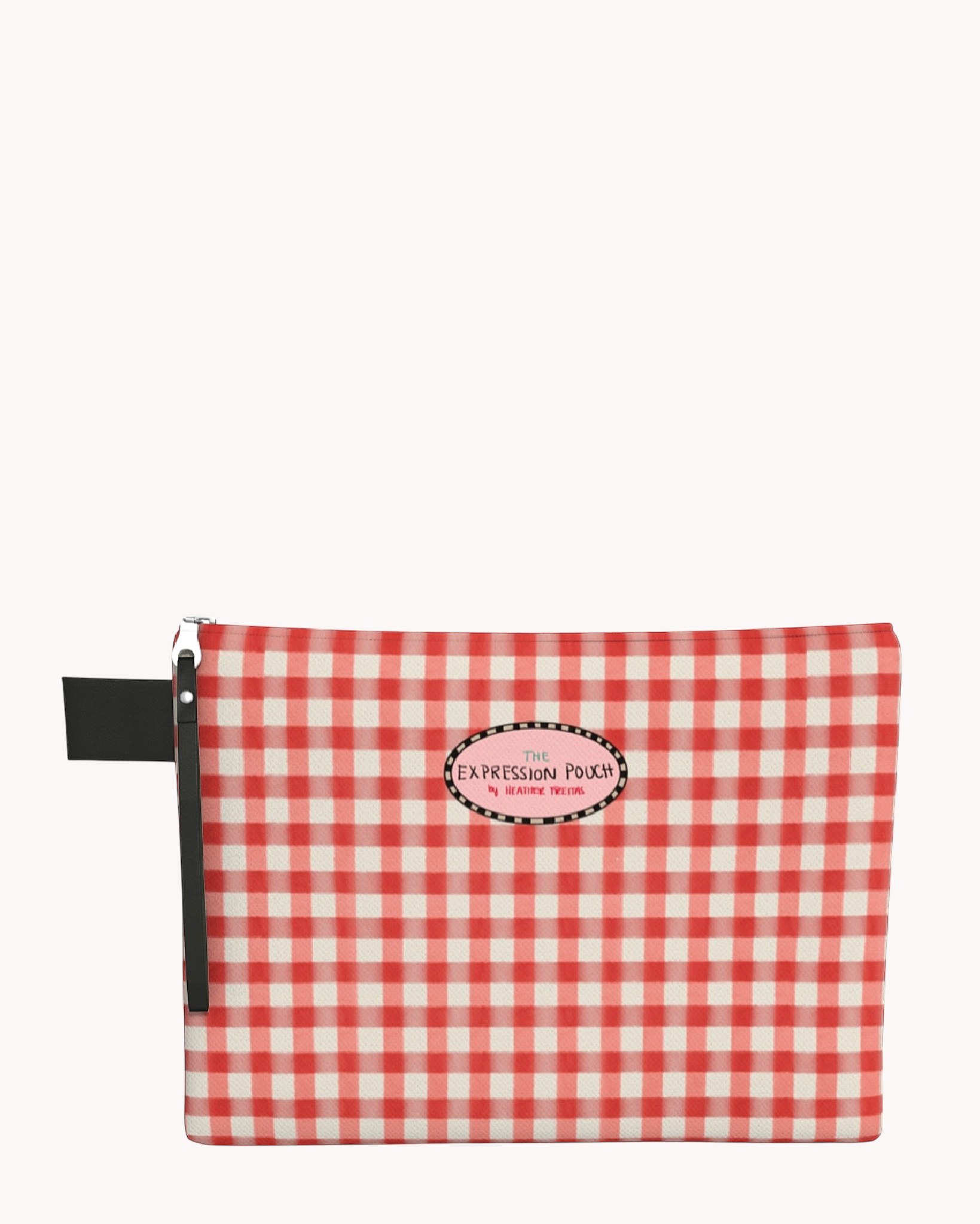 Red Gingham Expression Pouch