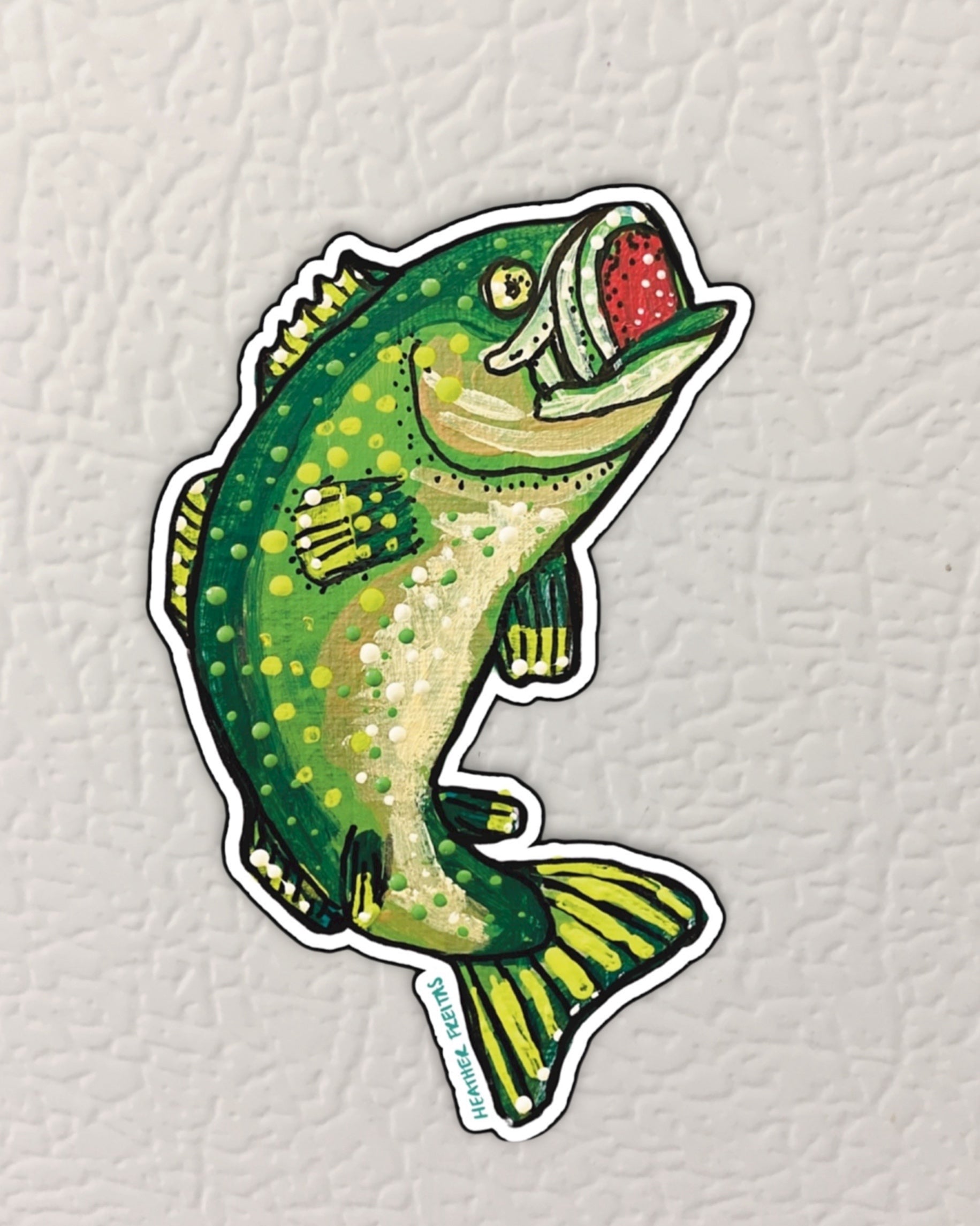 Bass Magnet ( Die-Cut )