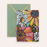 Flower Power Fine Art Greeting Card