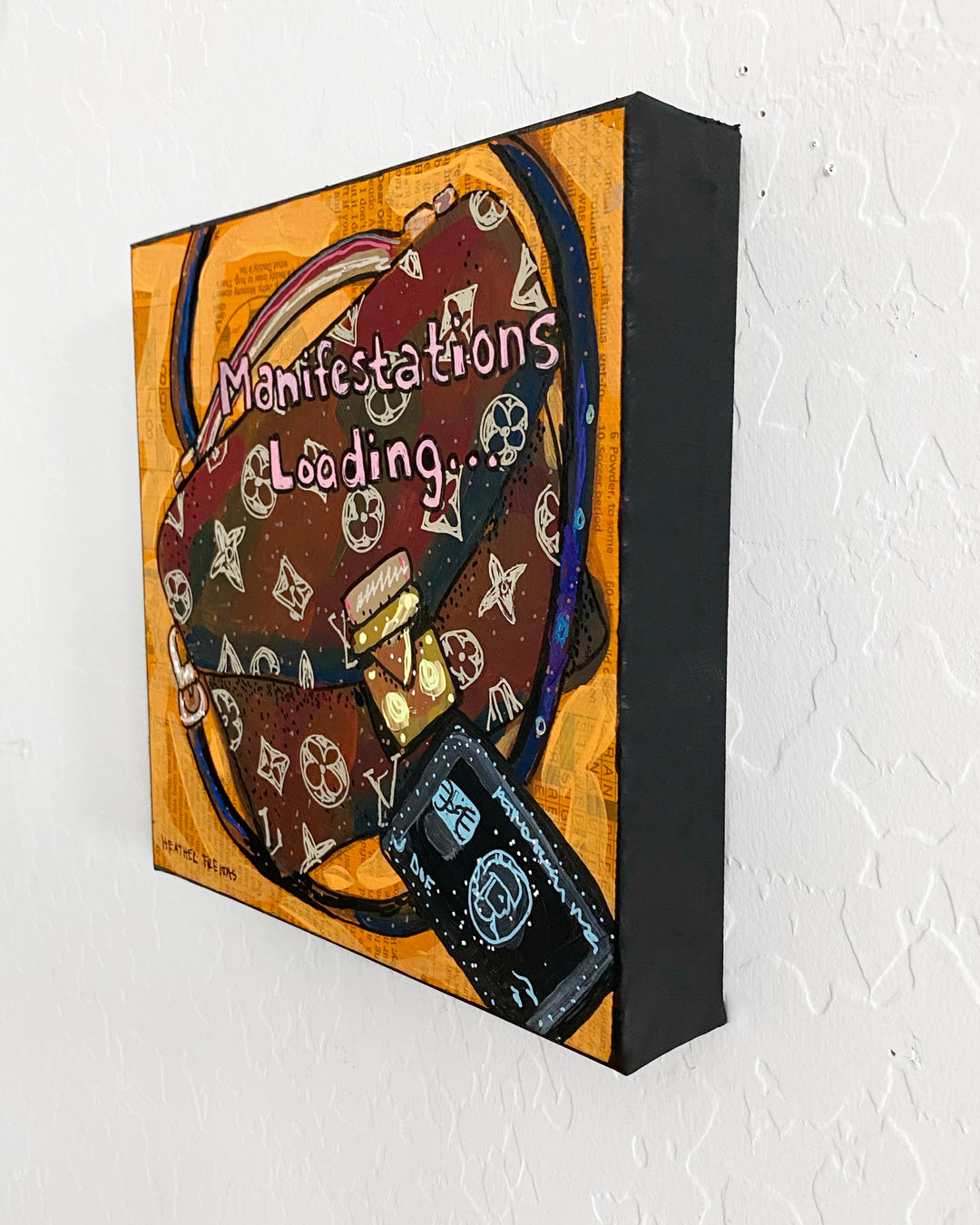 Loading Manifestations ( Original Painting )