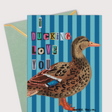 Lady Duck - LE Greeting Card