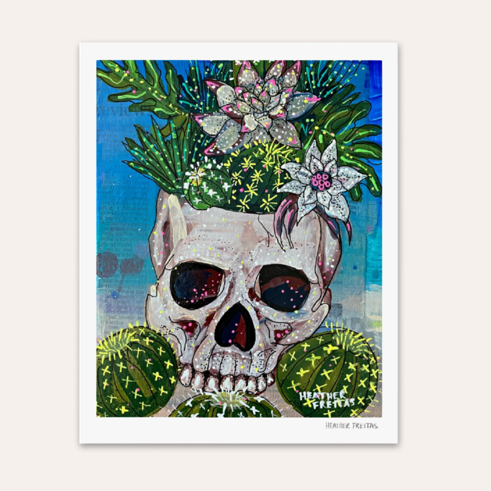 Desert Bloom Fine Art Print