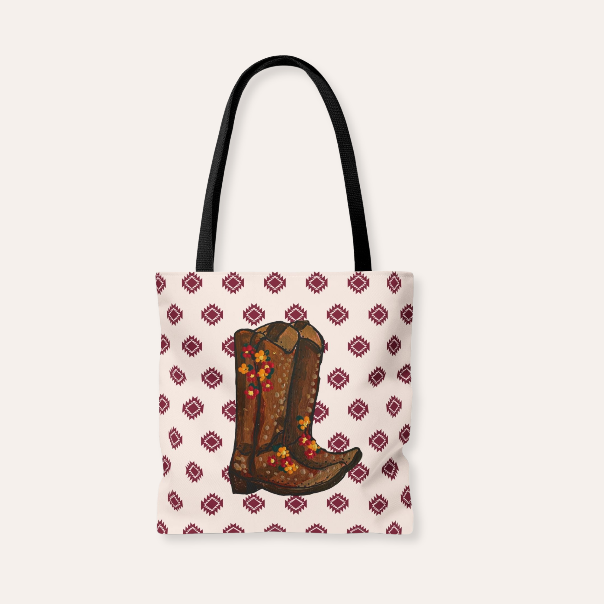 Cowgirl Boots Tote Bag