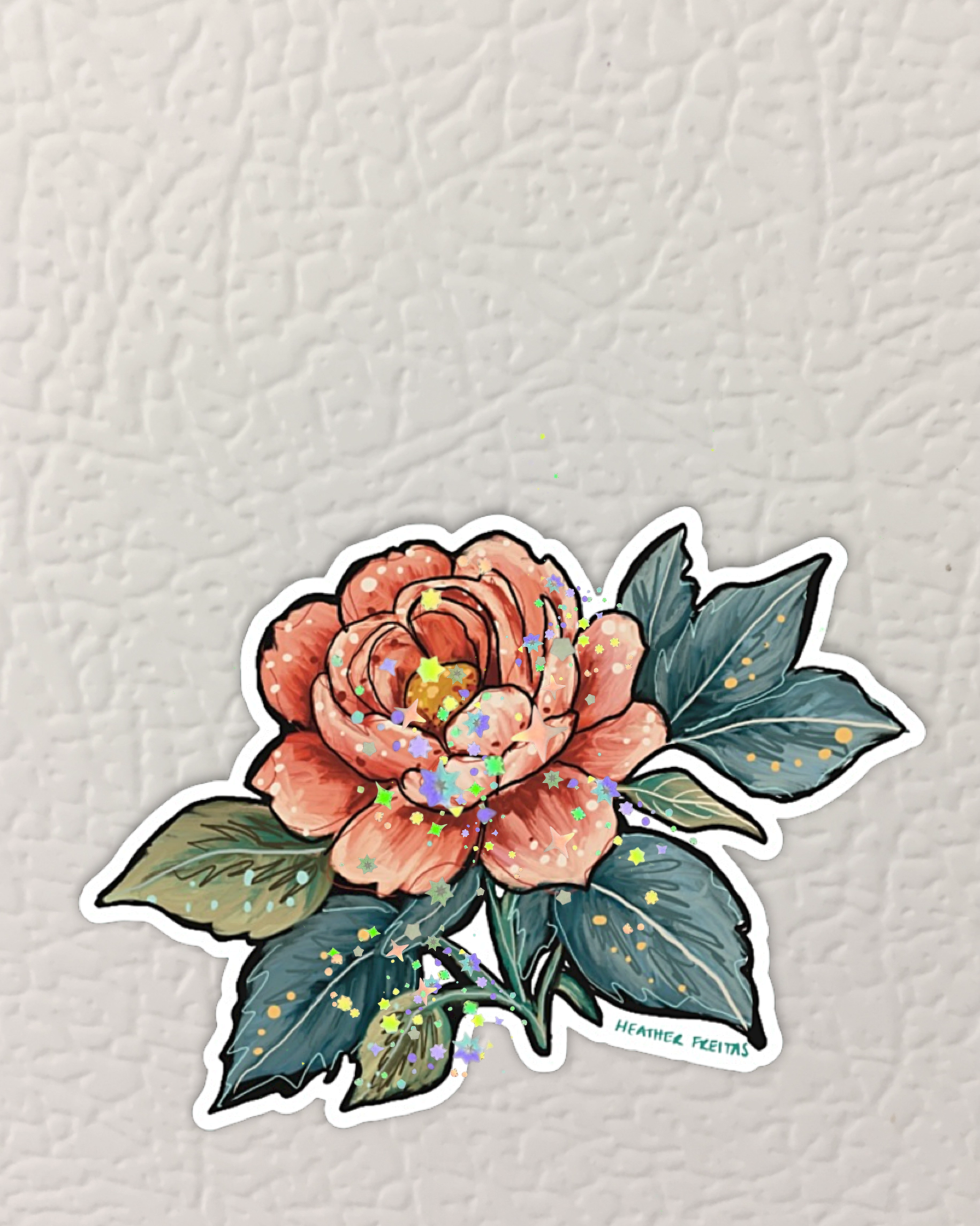 Rose Magnet ( Die-Cut )