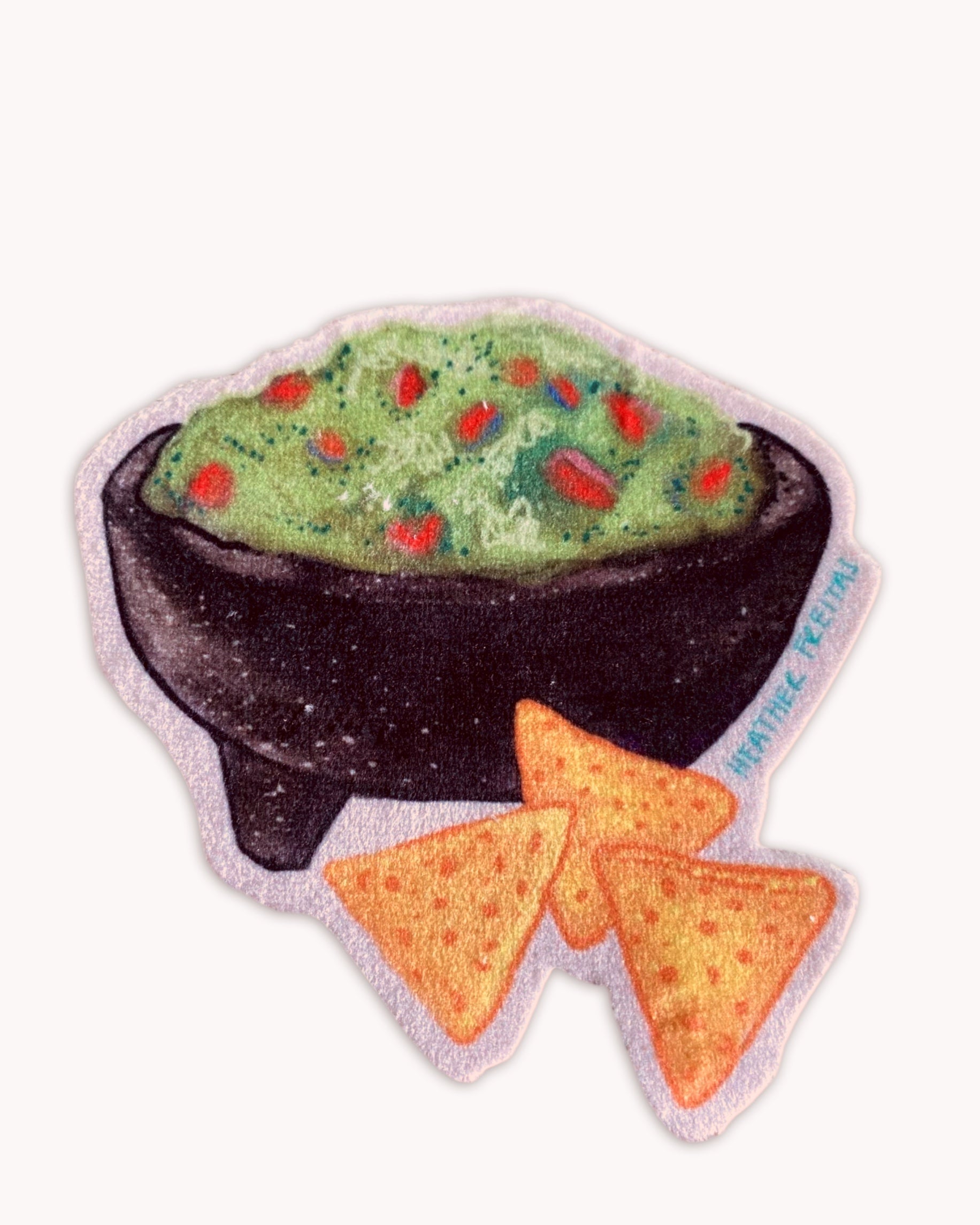 Guacamole - Sew On Velveteen Patch