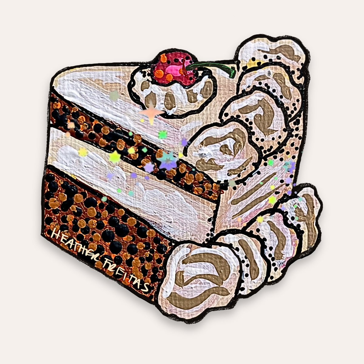 Chocolate Cake Sticker