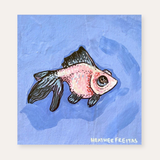 Panda Goldfish ( original painting )