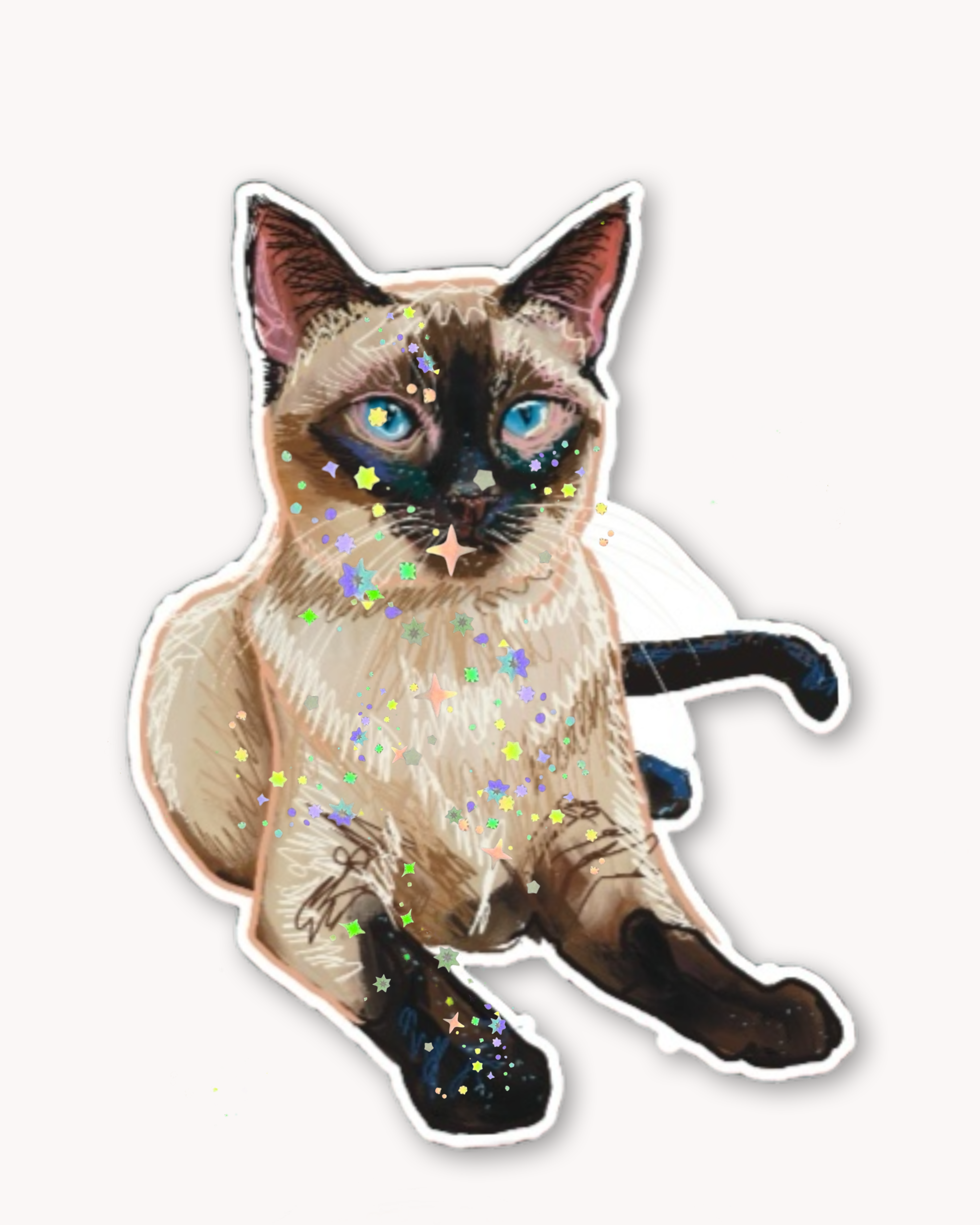 Siamese Sticker