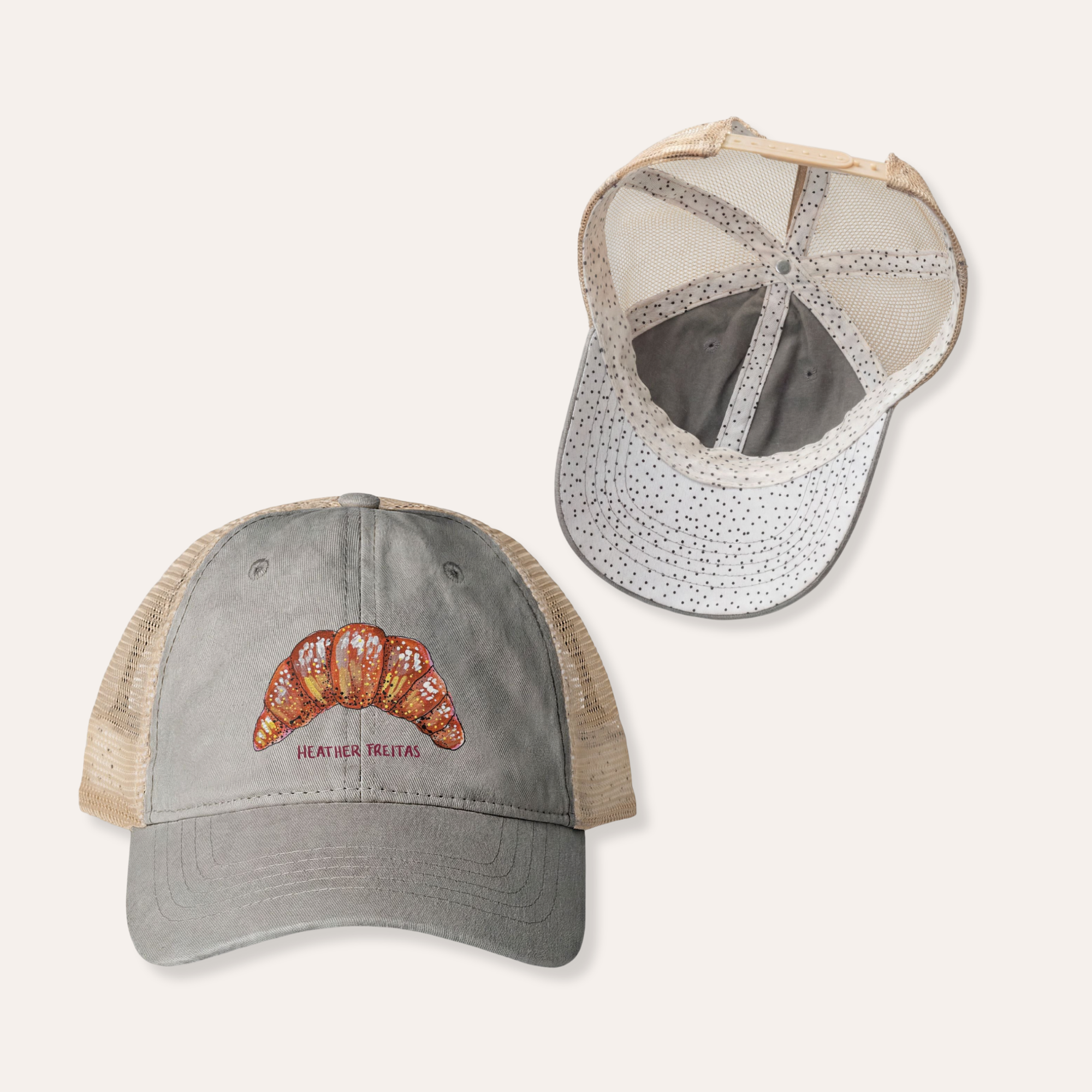 Crossiant Women's Washed Mesh-Back Cap