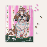 Shih Tzu Dog Fine Art Puzzle