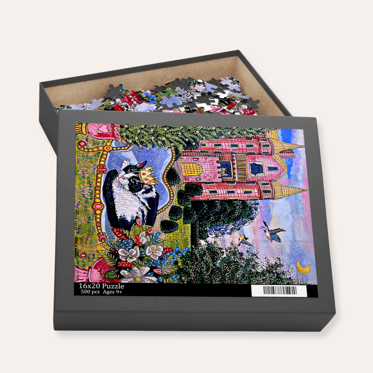 Princess Kitty Fine Art Puzzle