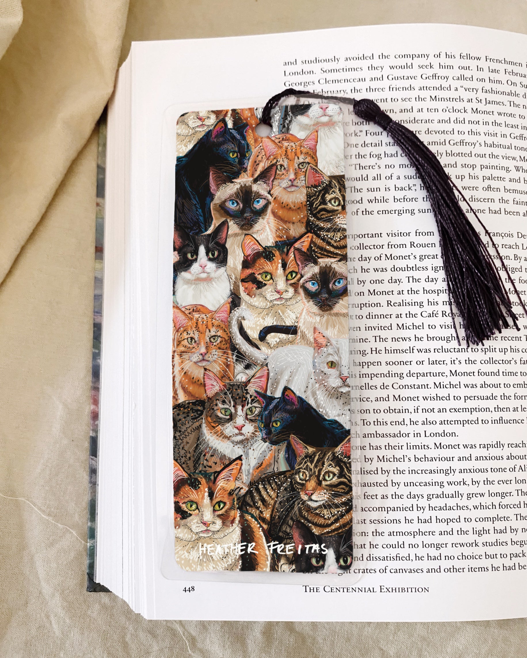 Cats Bookmark