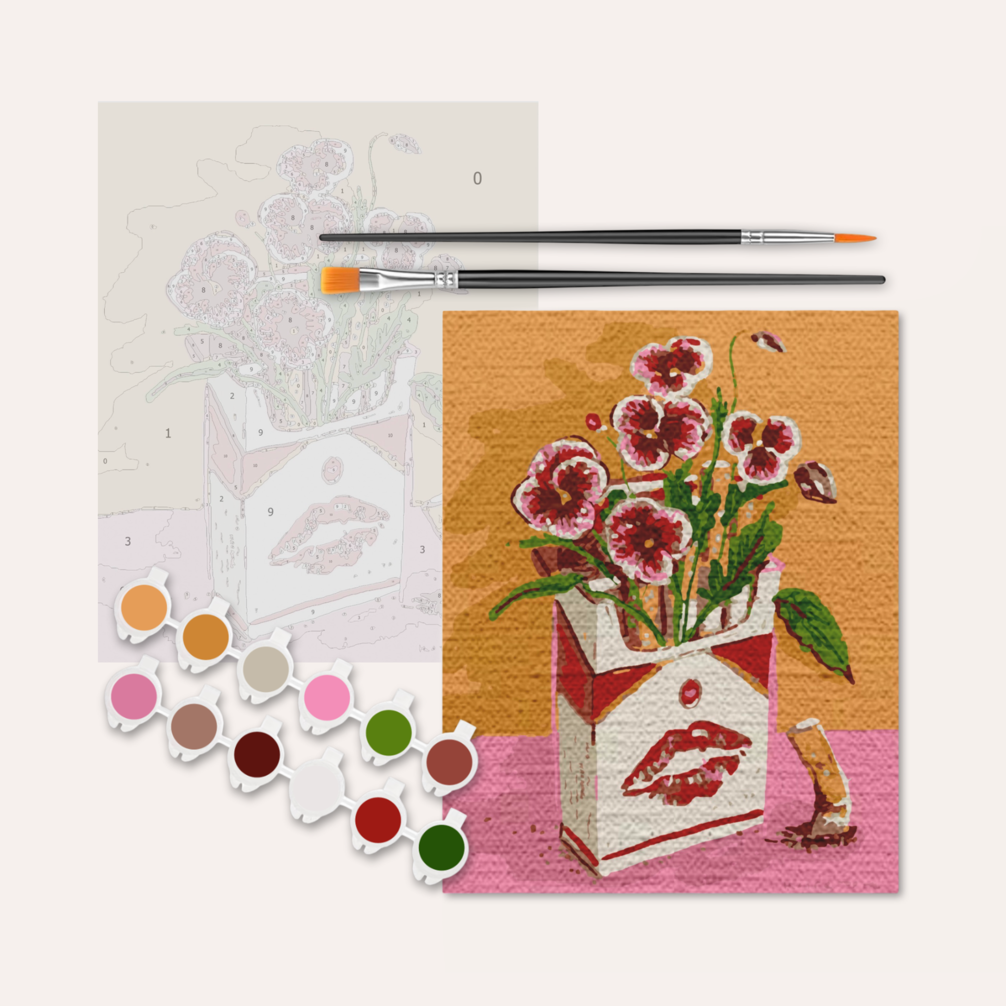 Dirt Bouquet - Paint by Numbers Kit