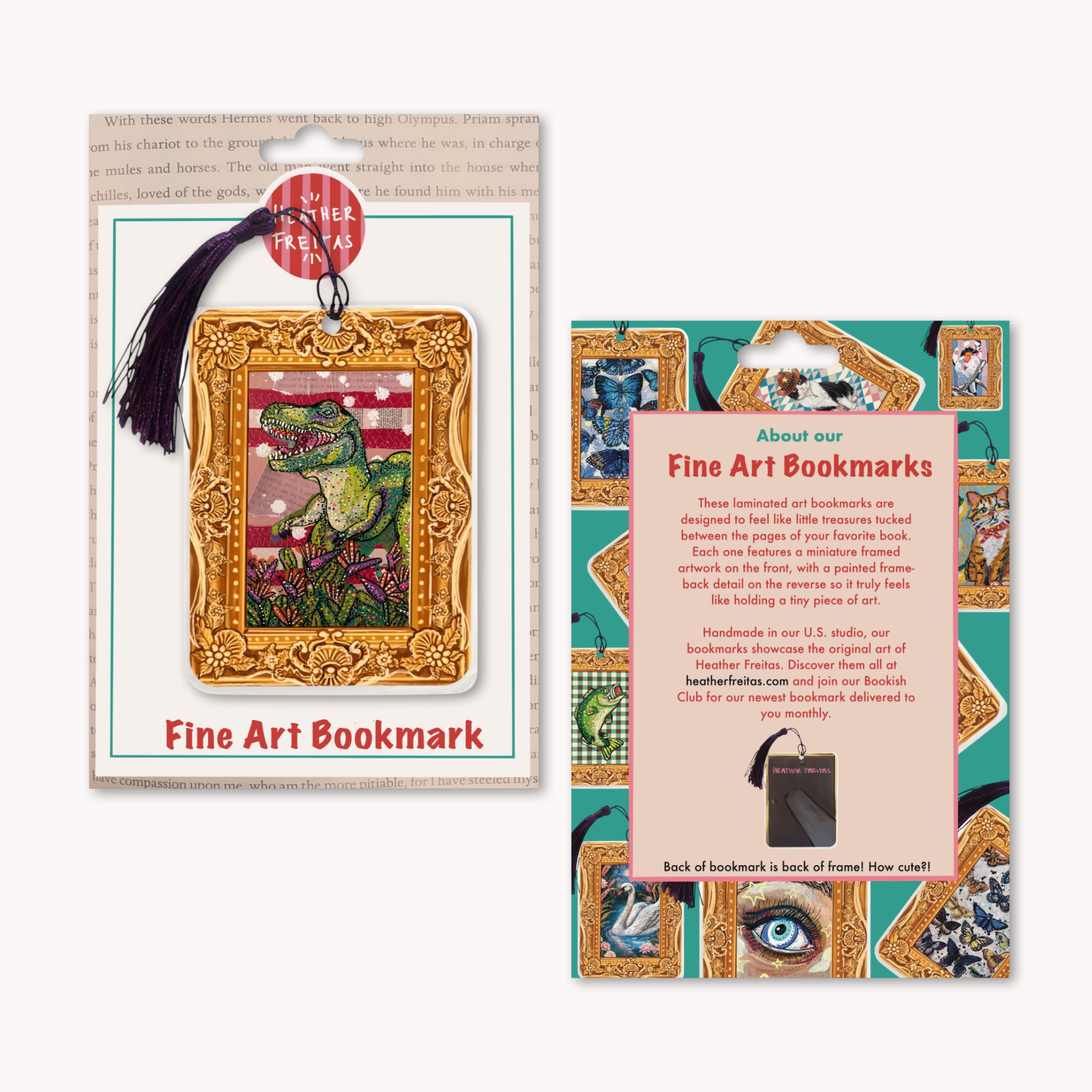 Rex Fine Art Painting Bookmark