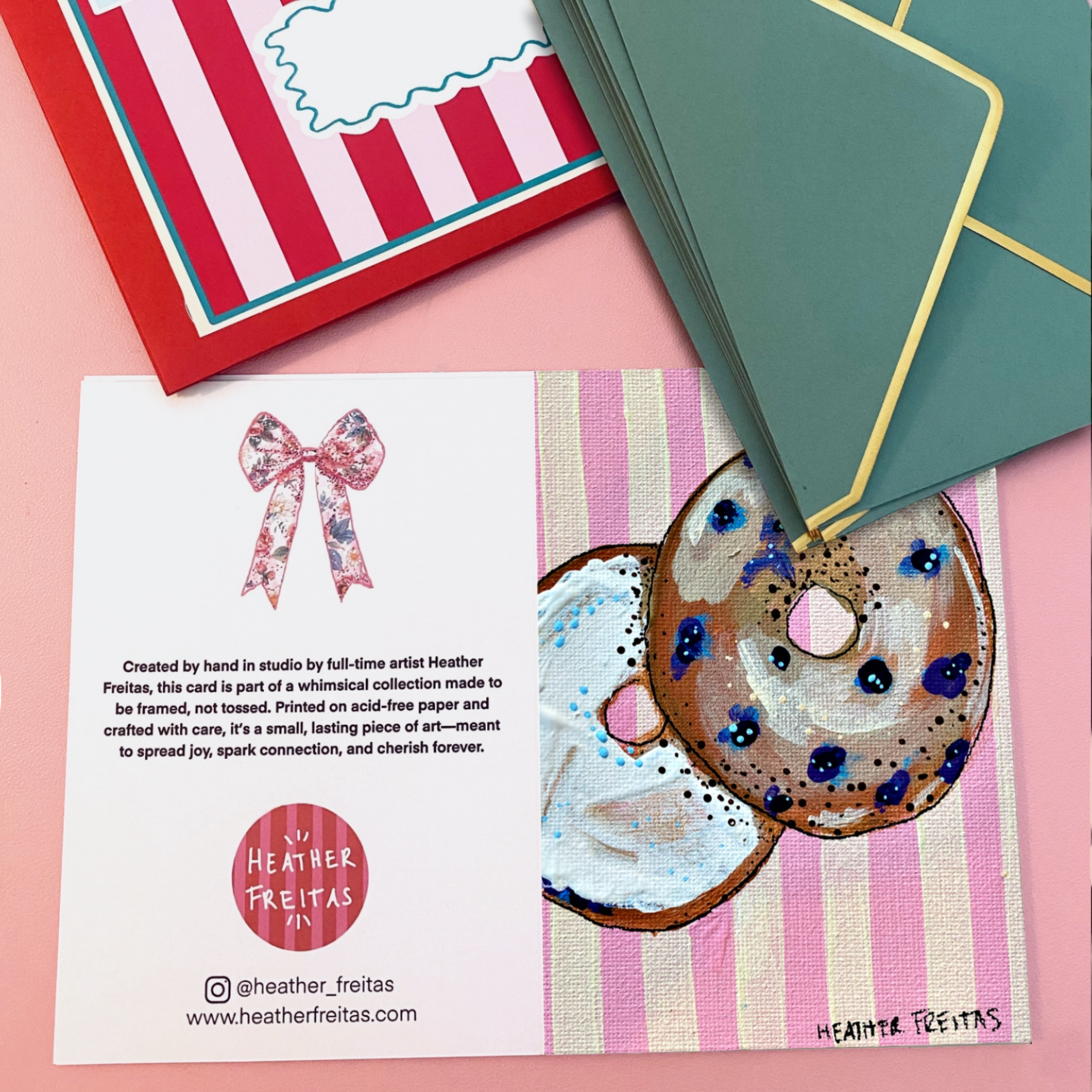 Bagel - Greeting Card / Fine Art Print