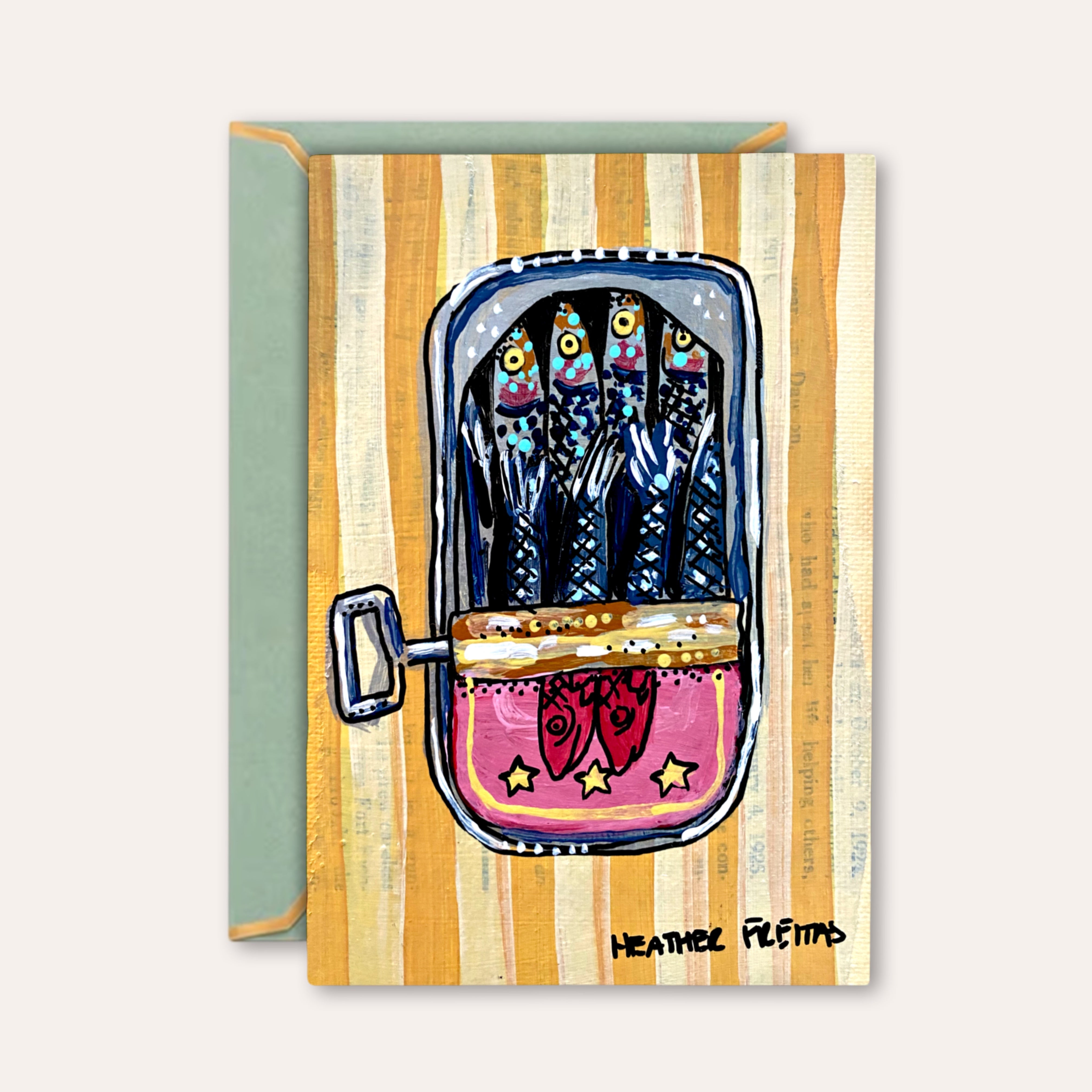 Sardines - Greeting Card / Fine Art Print