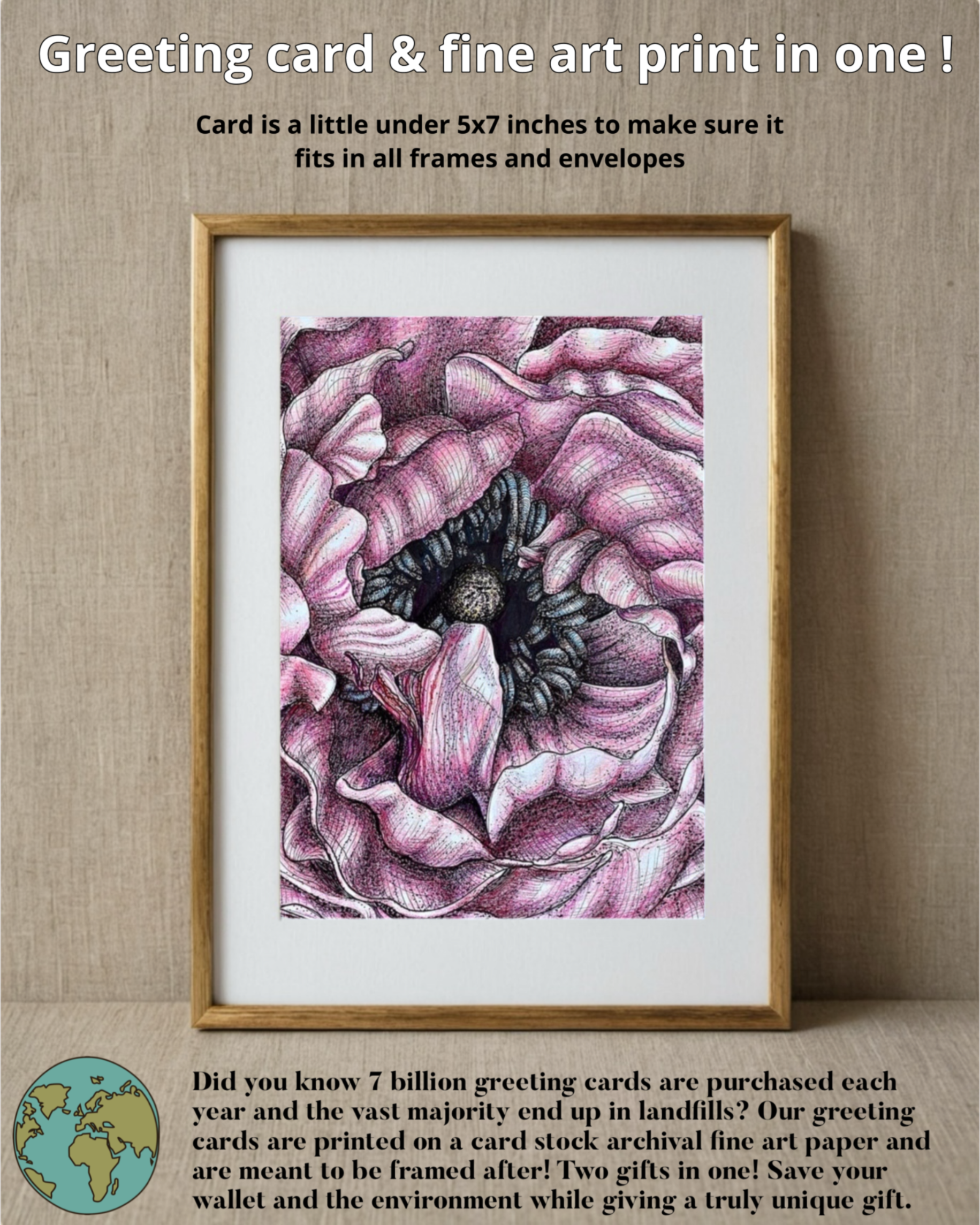 Bloom - Greeting Card / Fine Art Print