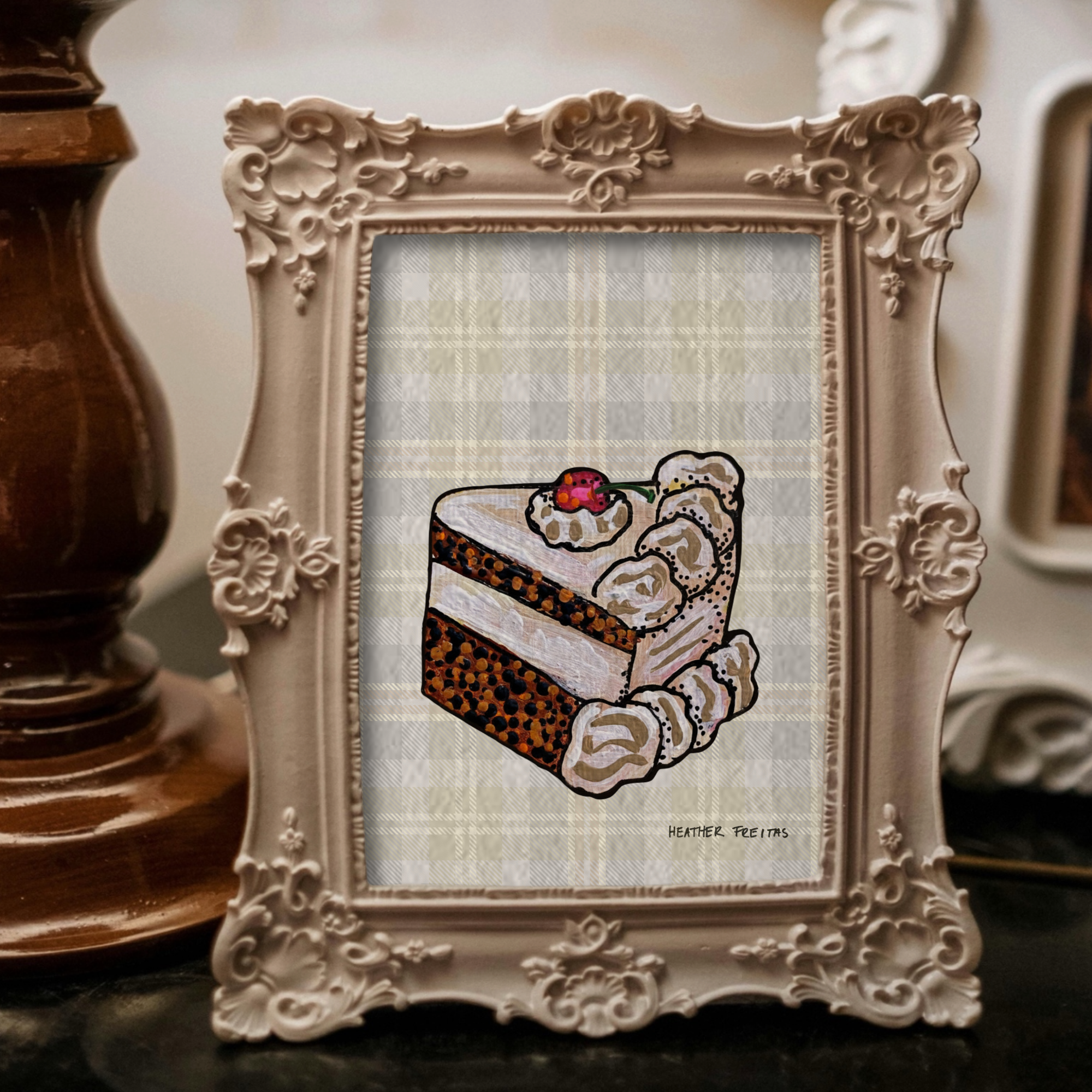 Chocolate Cake Mini Fine Art Print