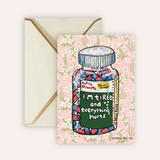 I’m Tired & In Pain Fine Art Greeting Card