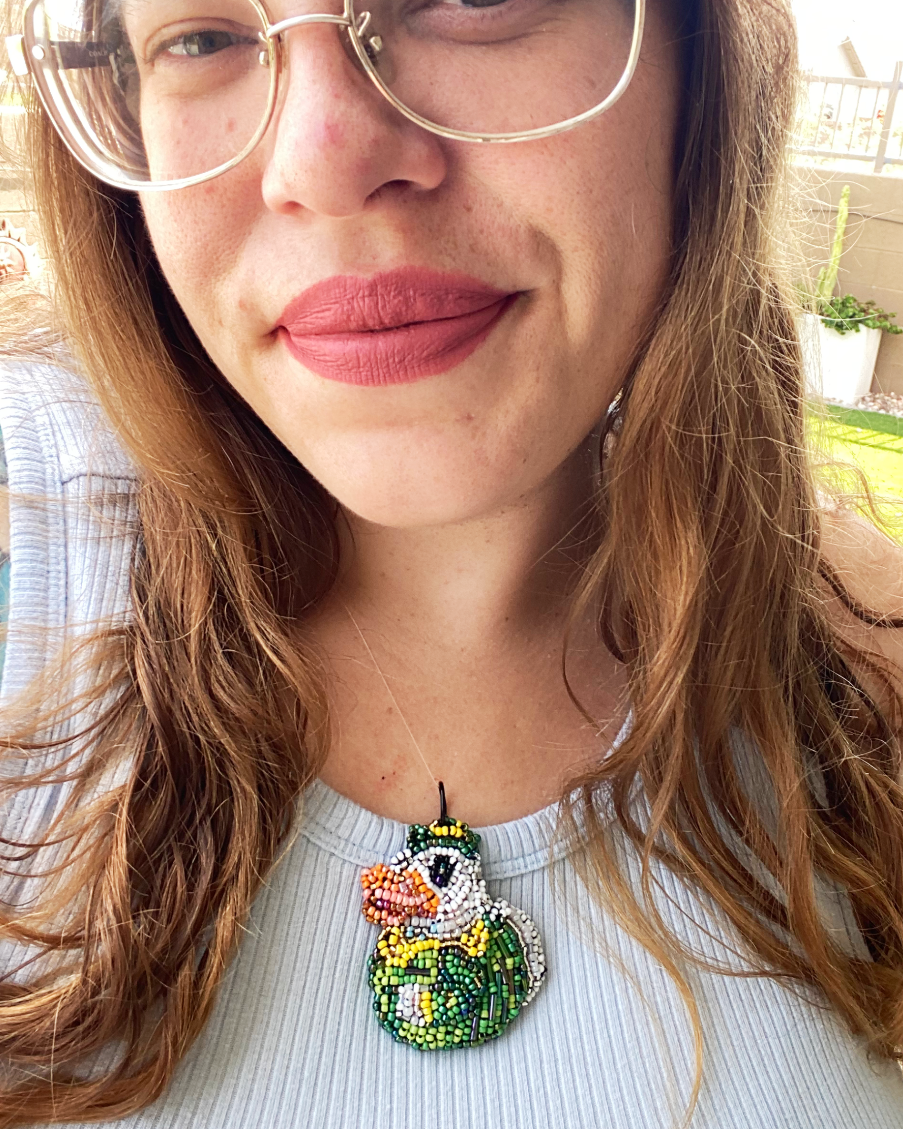 Custom Beaded Pendant