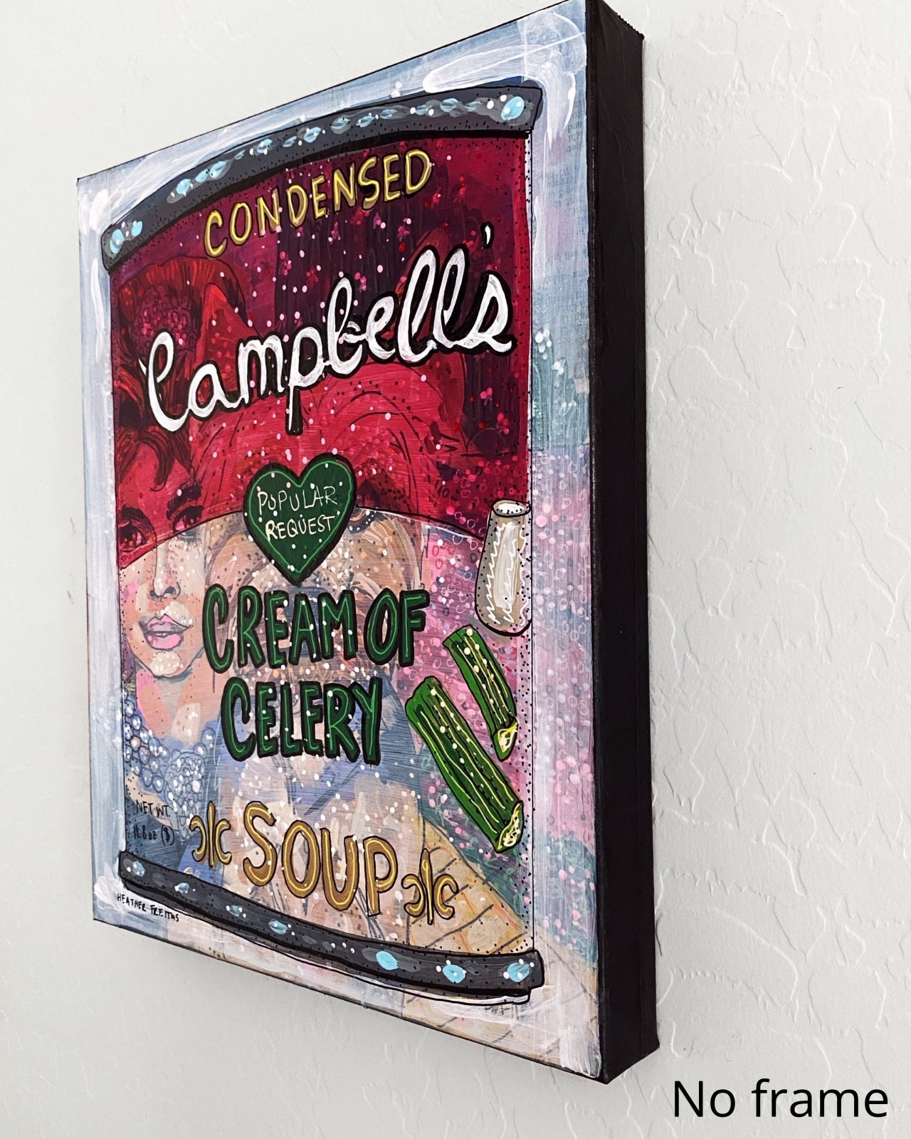 Cream Of Celery Soup ( Original Painting )
