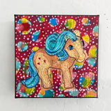 Tangerine Pony 90’s Toy ( Original Painting )