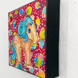 Tangerine Pony 90’s Toy ( Original Painting )