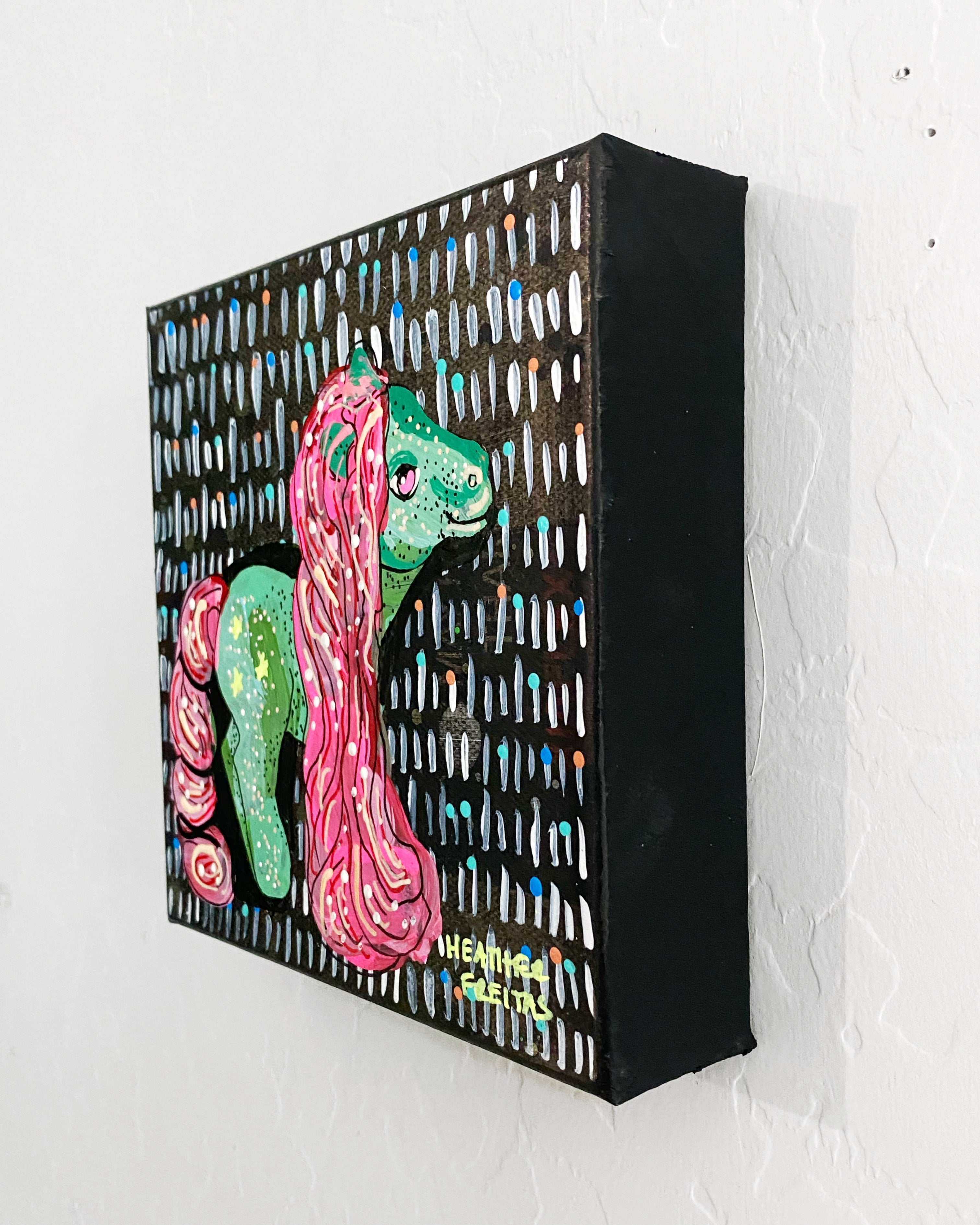 Mint Pony 90’s Toy ( Original Painting )