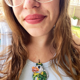 Oregon - Beaded Pendant