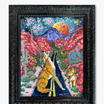 Desert Moon ( Original Painting ) - Heather Freitas - fine art home deccor