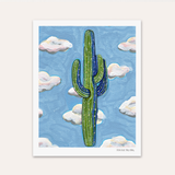 Saguaro Clouds Hand Signed Fine Art Print