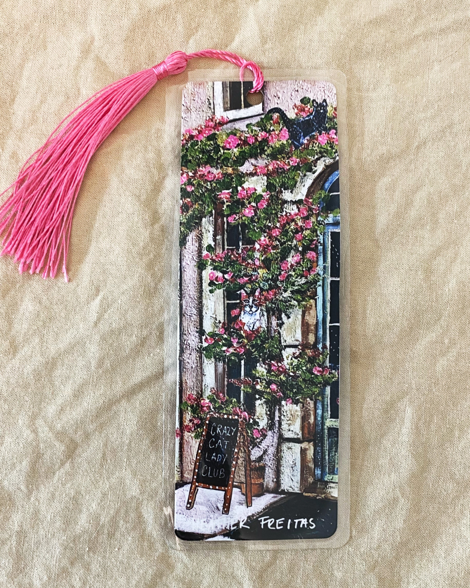 Crazy Cat Lady Club Bookmark