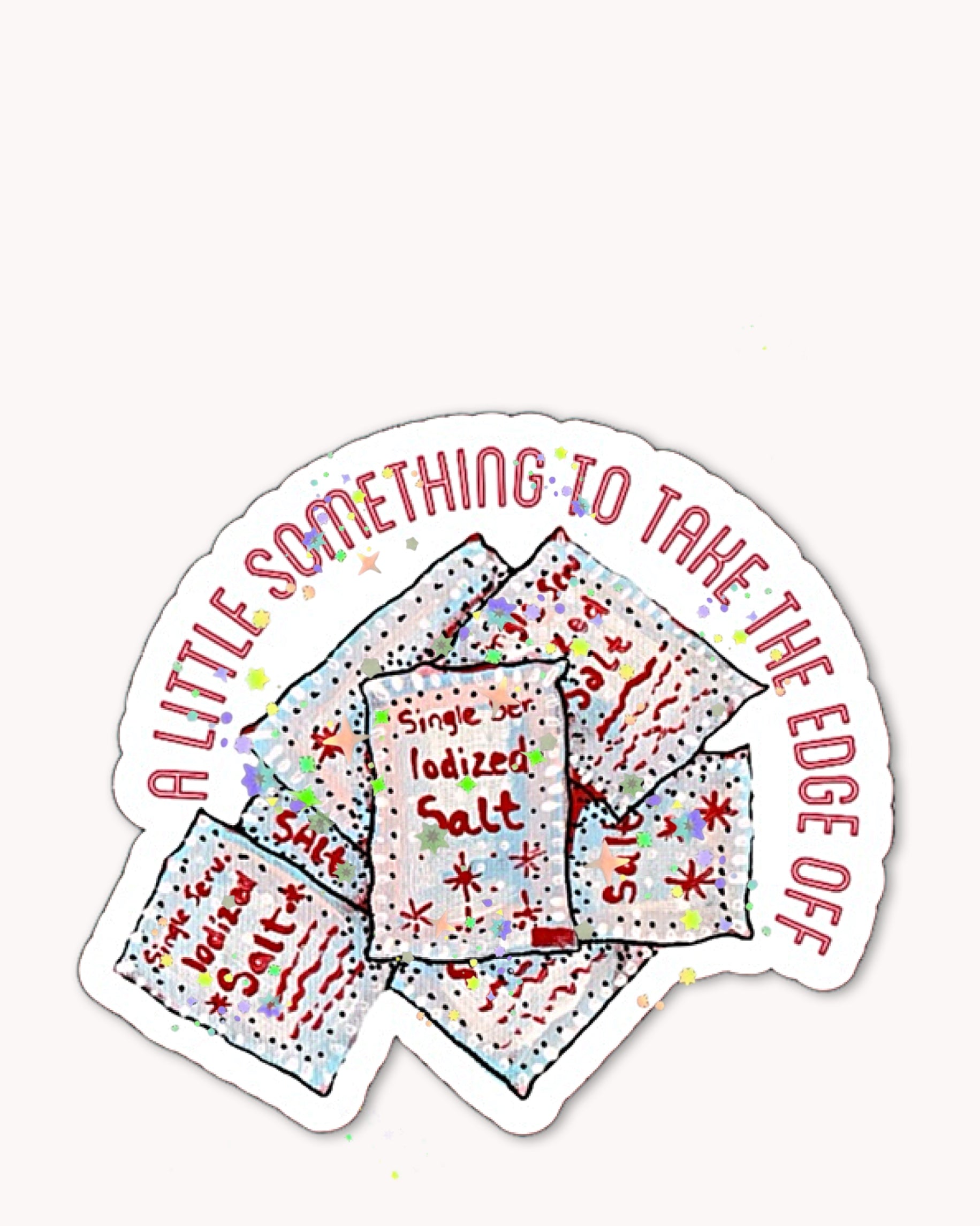 Salt Packet Sticker