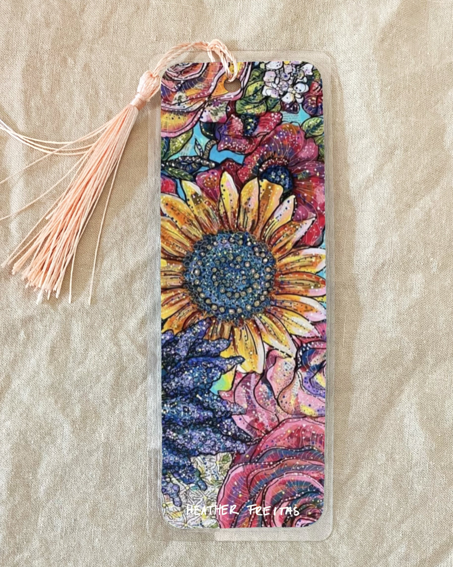 Sunflower Bookmark