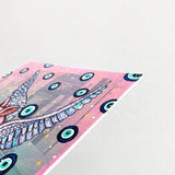 Twilight Evil Eye Flying Pig ( Original Painting )