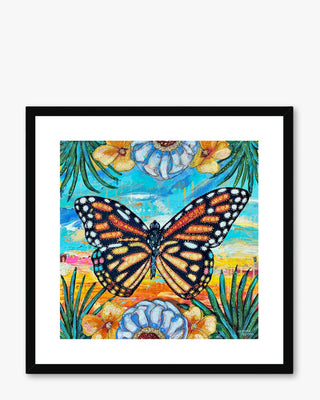 Tropical Monarch Framed & Mounted Print