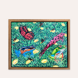 Leap Frog ( Original Painting )