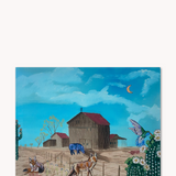 Desert Barn ( Remaster Painting )