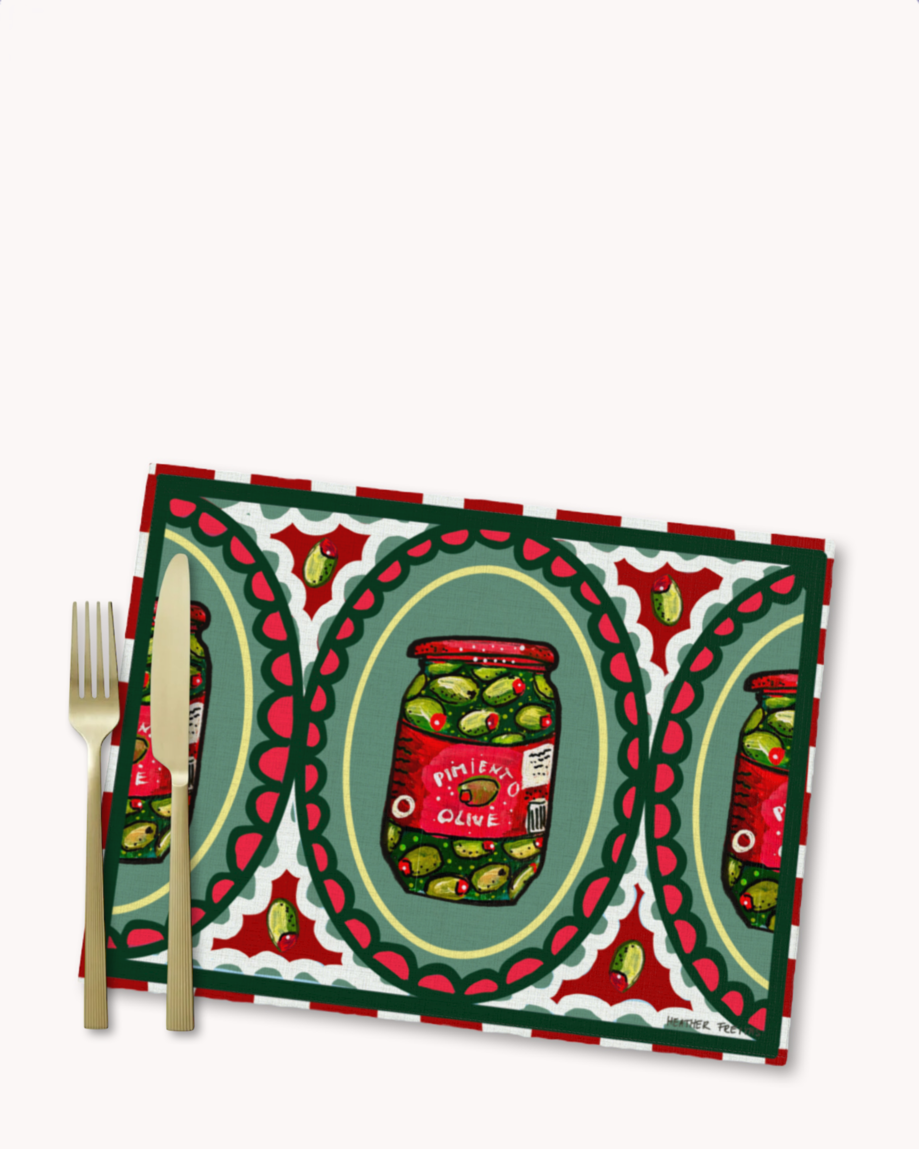 Olives Placemat