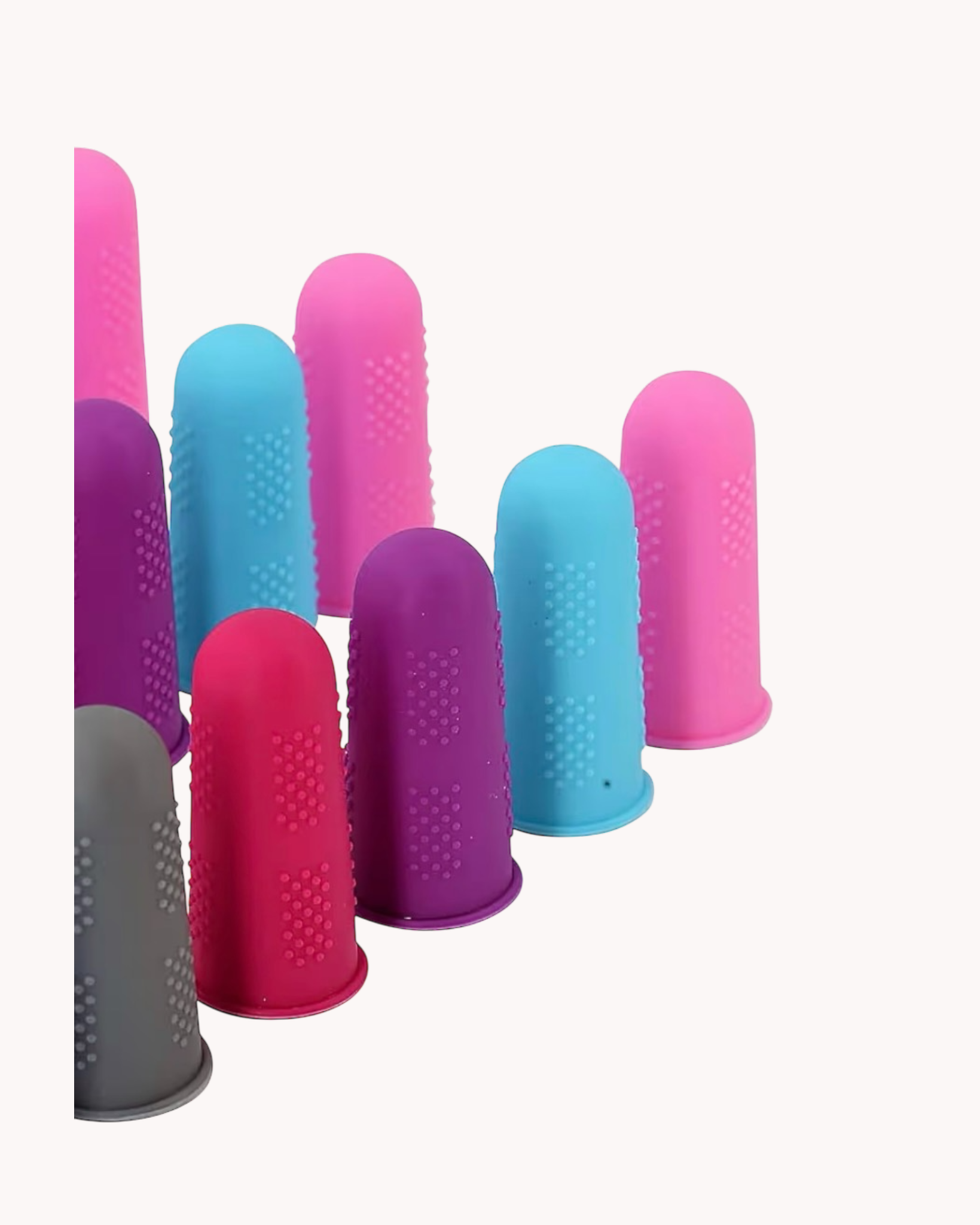 Silicone Finger Protector / thimble ( Assorted Colors )