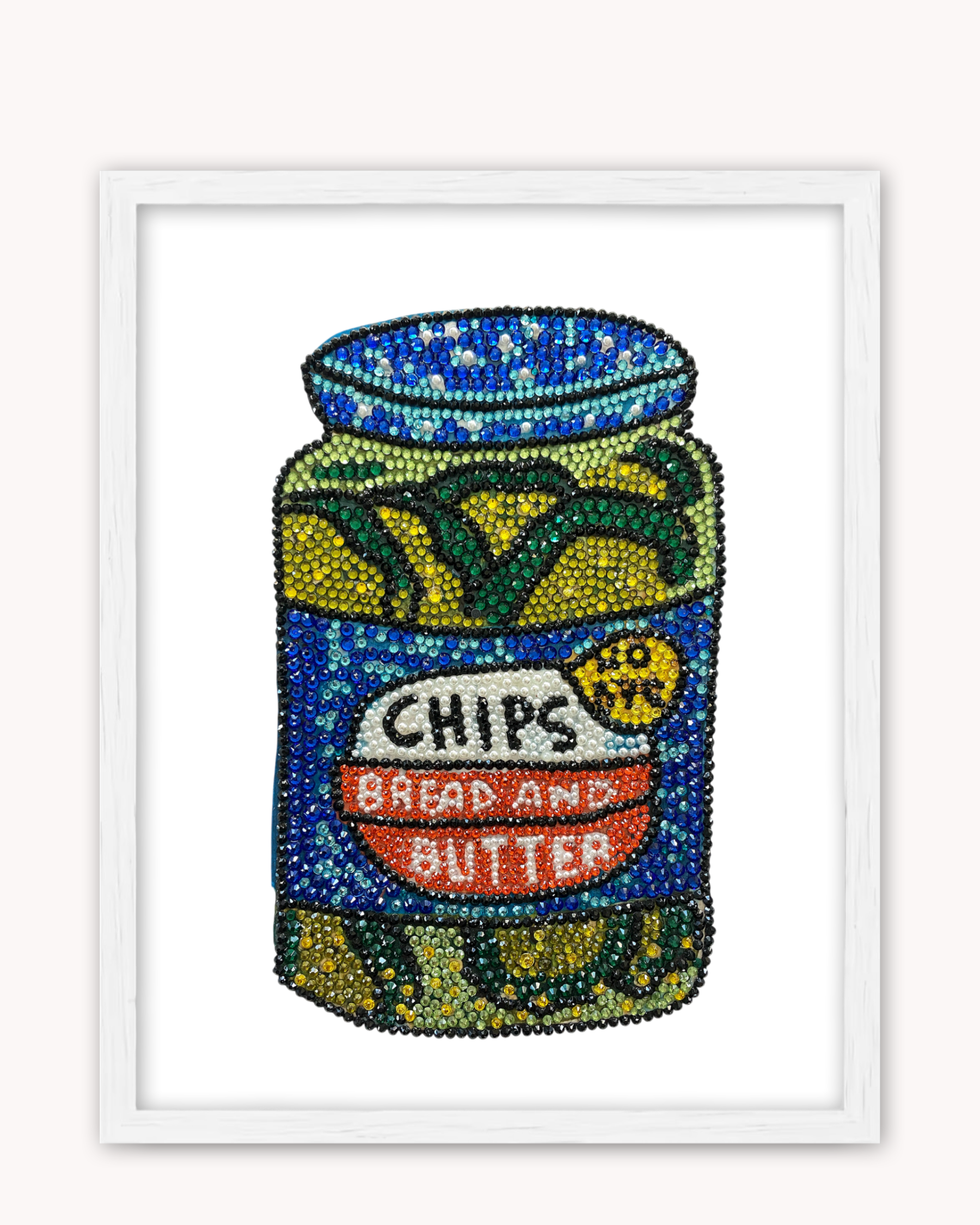 Bread & Butter Pickles Crystal Wall Art ( Limited Edition Original )