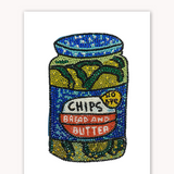 Bread & Butter Pickles Crystal Wall Art ( Limited Edition Original )