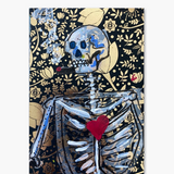 Skeleton Sketch 6 ( Original Painting )