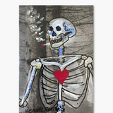 Skeleton Sketch 5 ( Original Painting )