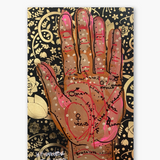 Black & Gold Palmistry ( Original Painting )