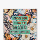 I Hope You Think Of Me ( Original Painting ) - Heather Freitas - fine art home deccor