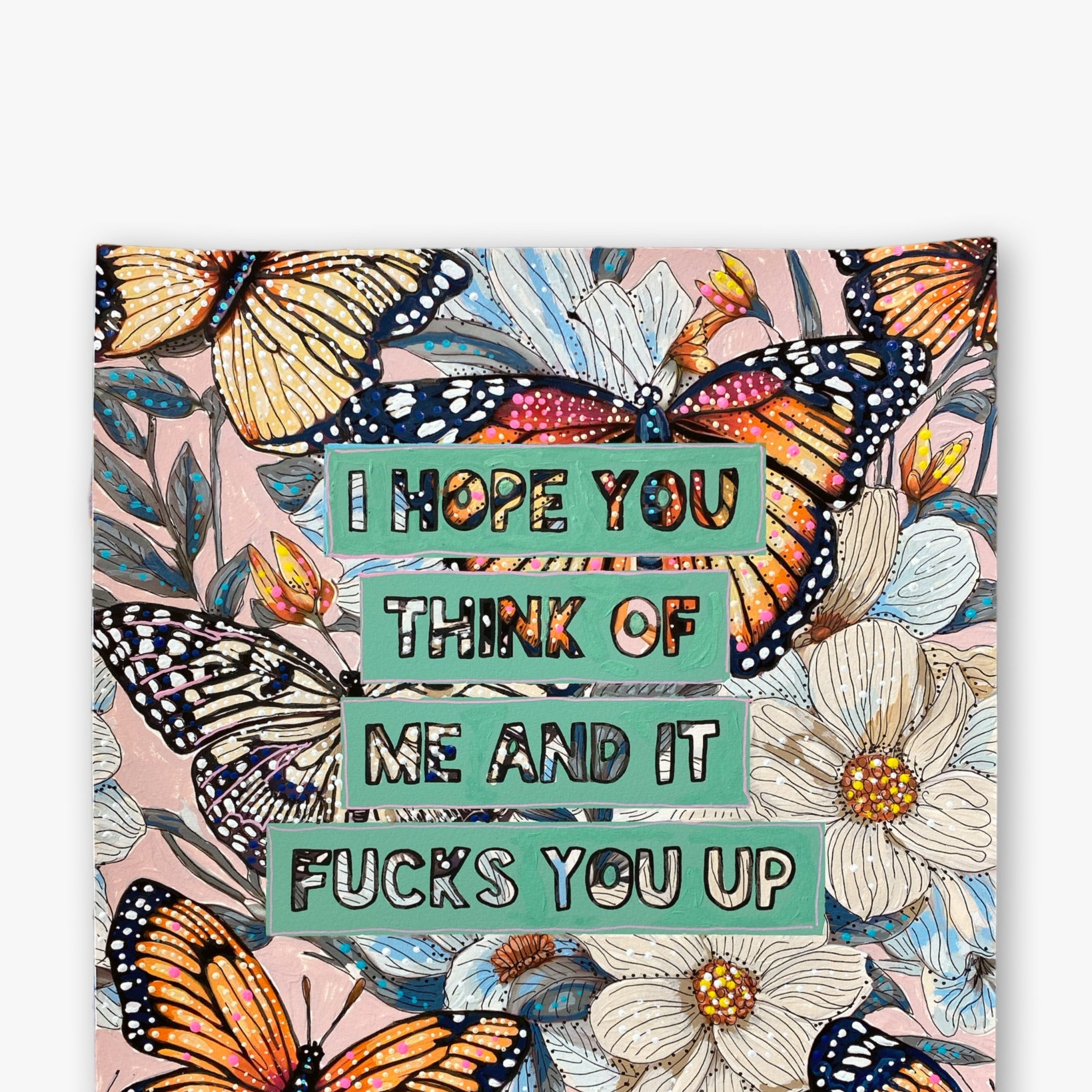 I Hope You Think Of Me ( Original Painting ) - Heather Freitas - fine art home deccor