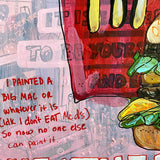 I Painted A Big Mac Or Whatever ( Original Painting )