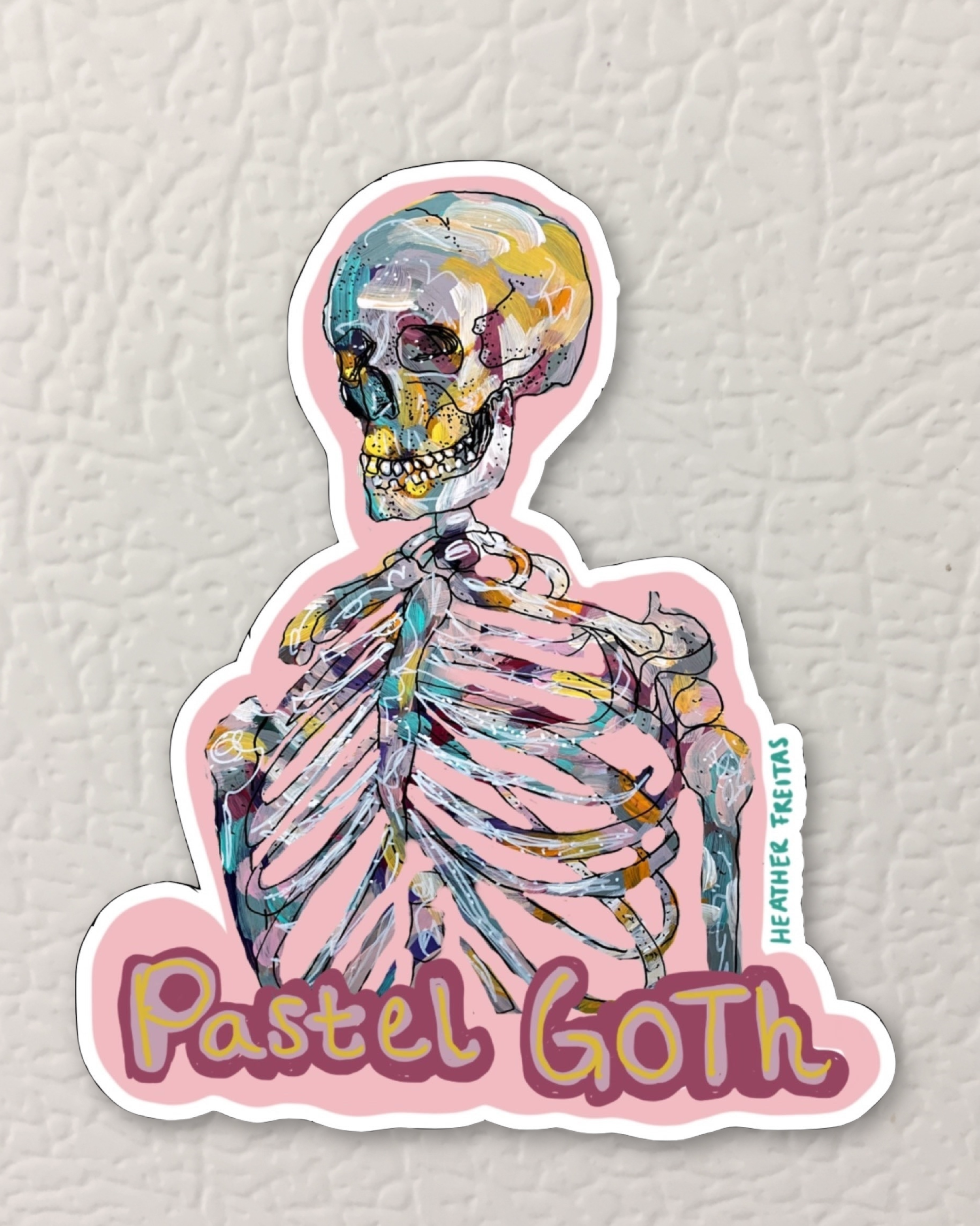 Pastel Goth Magnet ( Die-Cut )