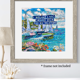 Skinny, Rich & On Vacation ( Original Painting )